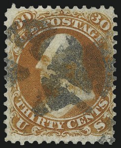Sale 1024, Lot 91, 1861 Issue First Designs and First Colors (Scott 57-61)