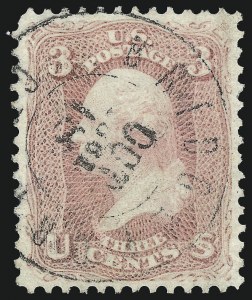 Sale 1024, Lot 99, 3c-5c 1861-66 Issue (Scott 64-67)