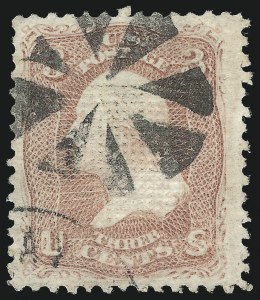Sale 1025, Lot 119, 1861-66 Issue cont. thru Re-Issue