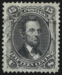 Sale 1025, Lot 121, 1861-66 Issue cont. thru Re-Issue