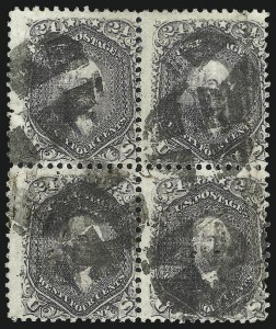 Sale 1025, Lot 122, 1861-66 Issue cont. thru Re-Issue