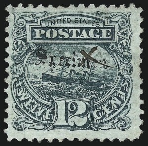 Sale 1025, Lot 138, 1869 Pictorial Issue: Essays, Proofs and Specimens