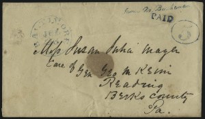 Sale 1025, Lot 16, Postmasters Provisionals: Baltimore Md.