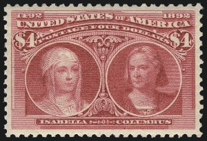 Sale 1025, Lot 189, Columbian Issue