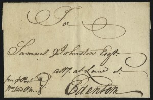 Sale 1025, Lot 2, Colonial Period and Western Express