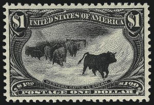 Sale 1025, Lot 201, 1894-98 Bureau Issue thru Trans-Mississippi Issue