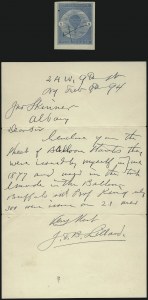 Sale 1025, Lot 247, Air Post thru Parcel Post