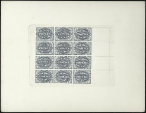 Sale 1025, Lot 25, Postmasters Provisionals: Providence R.I.