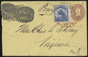 Sale 1025, Lot 274, Carriers and Locals thru Revenues