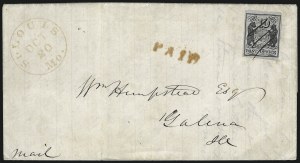 Sale 1025, Lot 49, Postmasters Provisionals: St. Louis Mo.