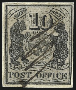 Sale 1025, Lot 58, Postmasters Provisionals: St. Louis Mo.