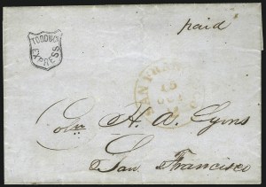 Sale 1025, Lot 6, Colonial Period and Western Express