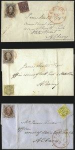 Sale 1025, Lot 60, 5c-10c 1847 Issue