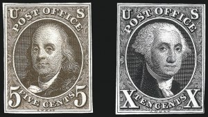 Sale 1026, Lot 1001, Essays and Proofs: 1847-67 Issues