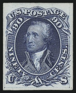 Sale 1026, Lot 1011, Essays and Proofs: 1847-67 Issues