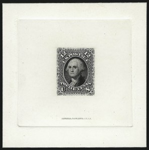 Sale 1026, Lot 1014, Essays and Proofs: 1847-67 Issues