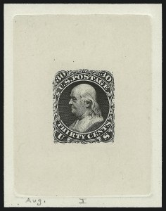 Sale 1026, Lot 1016, Essays and Proofs: 1847-67 Issues