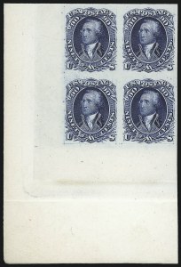 Sale 1026, Lot 1017, Essays and Proofs: 1847-67 Issues