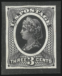 Sale 1026, Lot 1020, Essays and Proofs: 1847-67 Issues