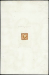Sale 1026, Lot 1033, Essays and Proofs: 1869 Pictorial Issue