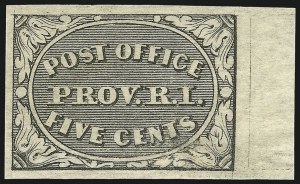 Sale 1026, Lot 1103, Postmasters Provisionals