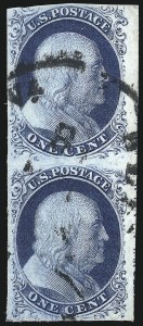 Sale 1026, Lot 1138, 1851-56 Issue (Scott 5A-17)