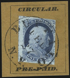 Sale 1026, Lot 1139, 1851-56 Issue (Scott 5A-17)