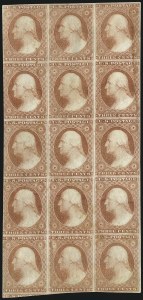 Sale 1026, Lot 1148, 1851-56 Issue (Scott 5A-17)