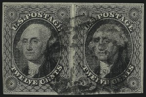 Sale 1026, Lot 1162, 1851-56 Issue (Scott 5A-17)