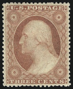 Sale 1026, Lot 1174, 1857-60 Issue and 1875 Reprint (Scott 18-46)