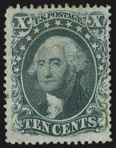 Sale 1026, Lot 1187, 1857-60 Issue and 1875 Reprint (Scott 18-46)