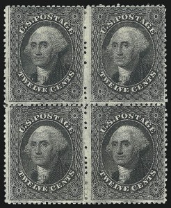 Sale 1026, Lot 1189, 1857-60 Issue and 1875 Reprint (Scott 18-46)