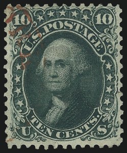 Sale 1026, Lot 1202, 1861-66 Issue (Scott 56-76)