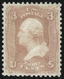 Sale 1026, Lot 1207, 1861-66 Issue (Scott 56-76)