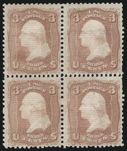 Sale 1026, Lot 1235, 1867-68 Grilled Issue and 1875 Re-Issue (Scott 79-109)