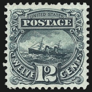 Sale 1026, Lot 1278, 1875 Re-Issue of 1869 Pictorial Issue (Scott 123-132)