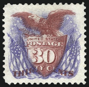 Sale 1026, Lot 1282, 1875 Re-Issue of 1869 Pictorial Issue (Scott 123-132)