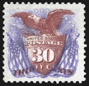 Sale 1026, Lot 1283, 1875 Re-Issue of 1869 Pictorial Issue (Scott 123-132)