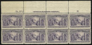 Sale 1026, Lot 1310, 1893 Columbian Issue (Scott 230-245)
