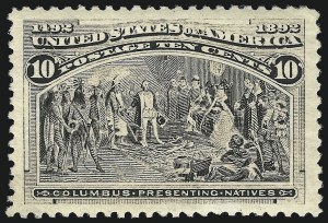 Sale 1026, Lot 1313, 1893 Columbian Issue (Scott 230-245)