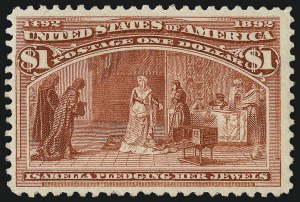 Sale 1026, Lot 1319, 1893 Columbian Issue (Scott 230-245)