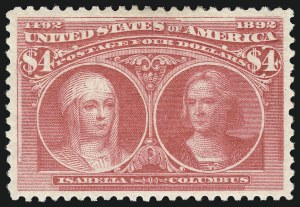 Sale 1026, Lot 1324, 1893 Columbian Issue (Scott 230-245)