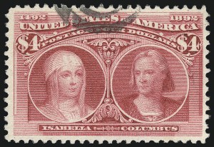 Sale 1026, Lot 1325, 1893 Columbian Issue (Scott 230-245)