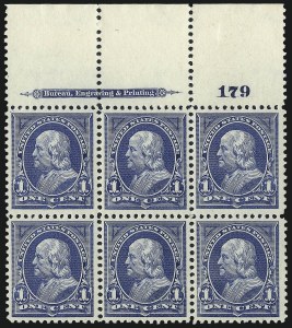 Sale 1026, Lot 1335, 1894-95 Bureau Issues (Scott 250-284)