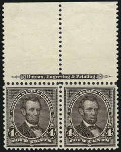 Sale 1026, Lot 1336, 1894-95 Bureau Issues (Scott 250-284)