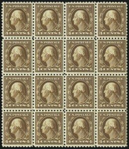 Sale 1026, Lot 1411, 1912-22 Issues (Scott 421-493)