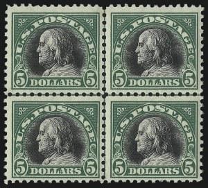 Sale 1026, Lot 1453, 1912-22 Issues, continued (Scott 498f-547)