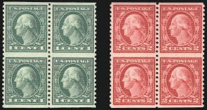 Sale 1026, Lot 1461, 1912-22 Issues, continued (Scott 498f-547)