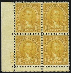 Sale 1026, Lot 1472, 1922 and Later Issues (Scott 554-1689f)