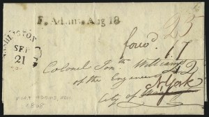 Sale 1026, Lot 1750, Stampless Covers